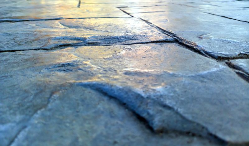 Textured Concrete Sealing