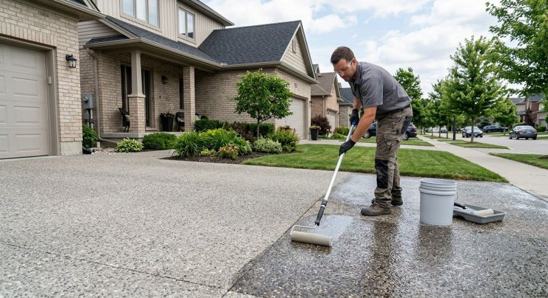 Sidewalk Concrete Sealing in Alpharetta, GA